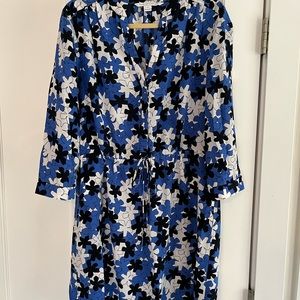 Diane Von Furstenberg Silk Dress, Size 14